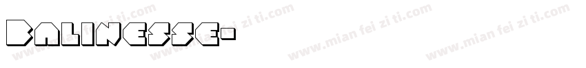 Balinesse字体转换