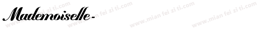 Mademoiselle字体转换