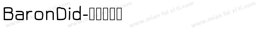 BaronDid字体转换