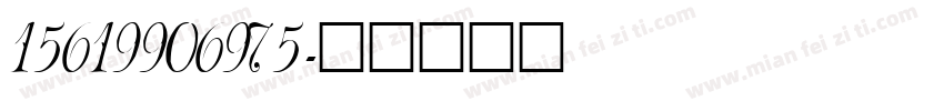 15619906975字体转换