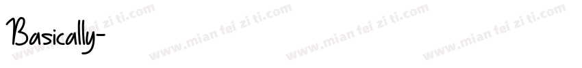 Basically字体转换