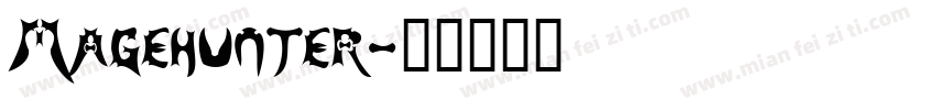 Magehunter字体转换