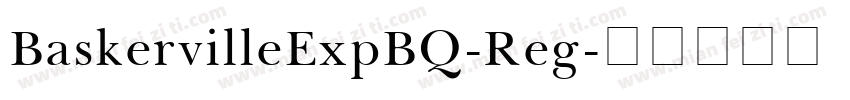 BaskervilleExpBQ-Reg字体转换