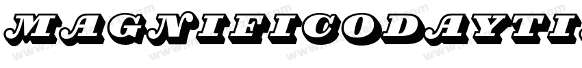 MagnificoDaytimeITCStd字体转换