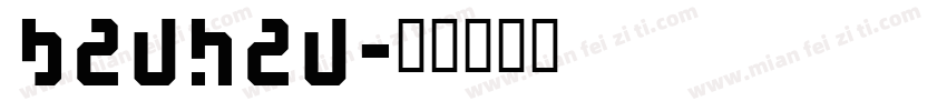 Bauhau字体转换