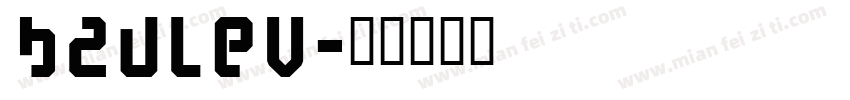 Baulev字体转换
