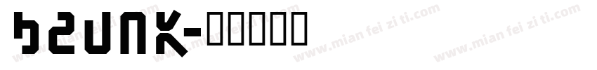 Baunk字体转换