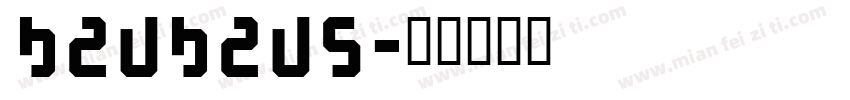 baubaus字体转换