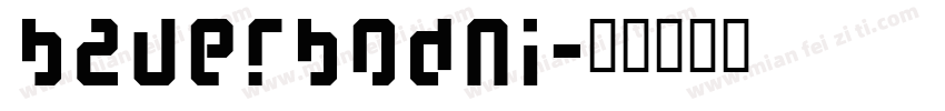 bauerbodni字体转换