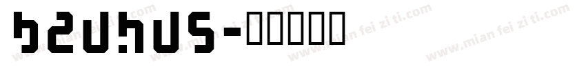 bauhus字体转换