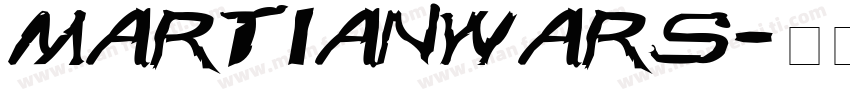 MartianWars字体转换