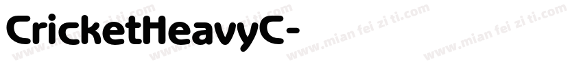 CricketHeavyC字体转换