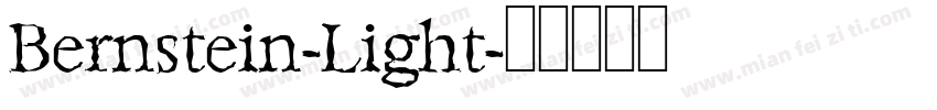 Bernstein-Light字体转换