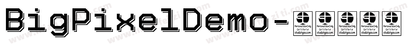 BigPixelDemo字体转换