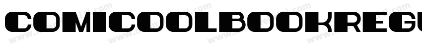 ComicoolBookRegular-字体转换