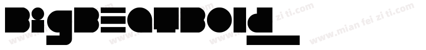 BigBeatBold字体转换