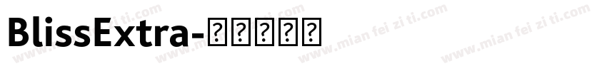 BlissExtra字体转换