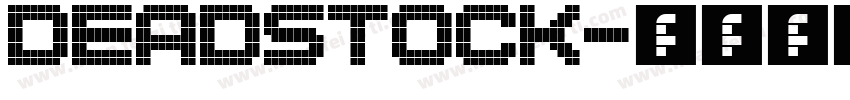 DeadStock字体转换