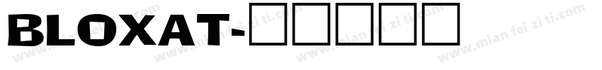 BLOXAT字体转换