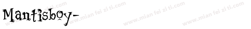 Mantisboy字体转换
