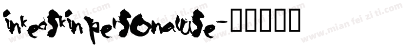 InkedSkinPersonalUse字体转换