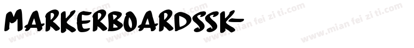 MarkerBoardSSK字体转换