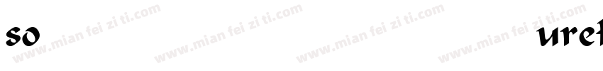 soureHanSansSC-Norma字体转换