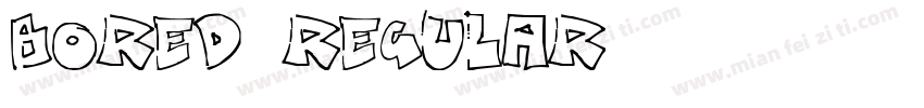 Bored-Regular字体转换