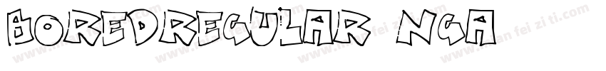BoredRegular-nga4字体转换