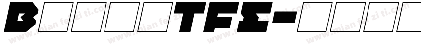 BoterTFE字体转换