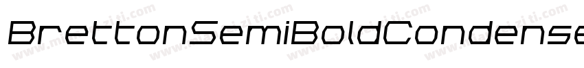 BrettonSemiBoldCondensed-A3mg字体转换
