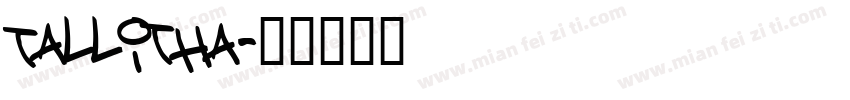 Tallitha字体转换
