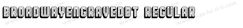 BroadwayEngravedBT-Regular字体转换