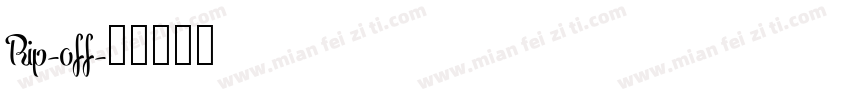 Rip-off字体转换