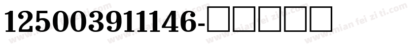 125003911146字体转换