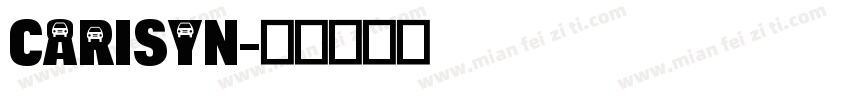 Carisyn字体转换