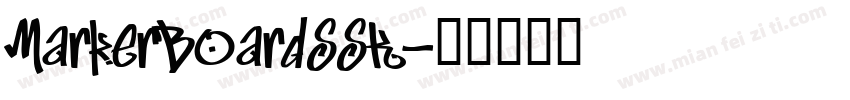 MarkerBoardSSK字体转换