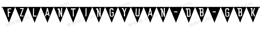FZLanTingYuan-DB-GBK字体转换