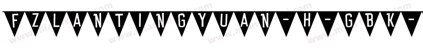 FZLanTingYuan-H-GBK字体转换