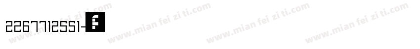 2267712551字体转换