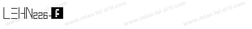 LEHN226字体转换