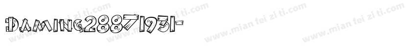 Daming28871931字体转换