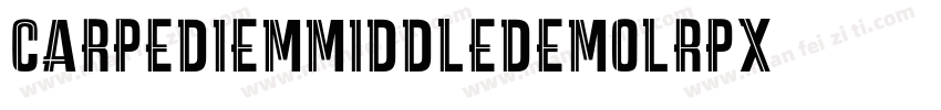CarpeDiemMiddleDemo-lRpX字体转换