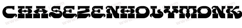 ChaseZenHolyMonkeyNuts-Be1x字体转换