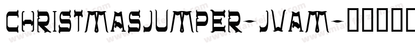 Christmasjumper-jvaM字体转换