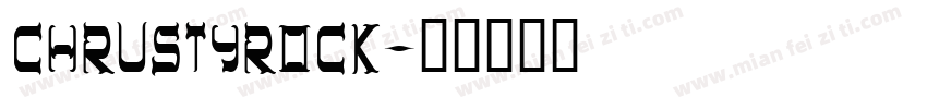 chrustyrock字体转换