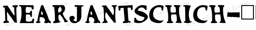 NearJanTschich字体转换