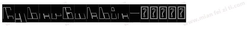 CyberGothic字体转换