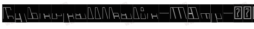 CyberfallItalic-M9vp字体转换