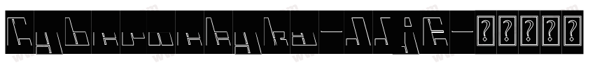 Cybernetyka-JJjE字体转换